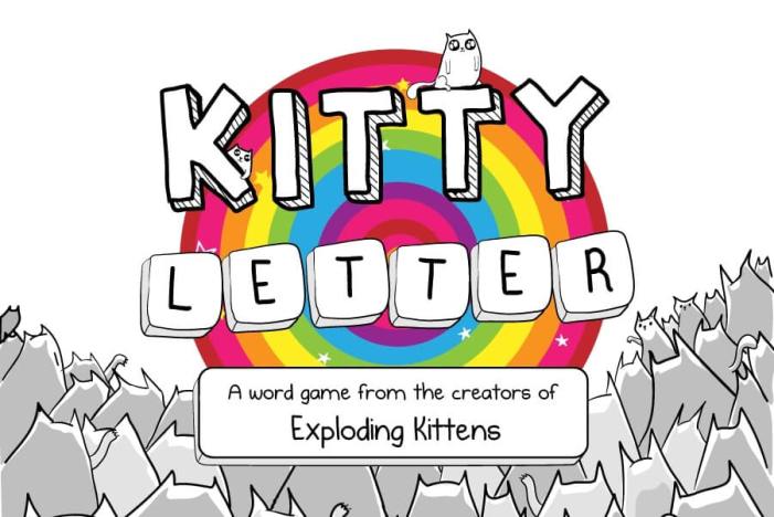 Kitty Letter the game by Oatmeal