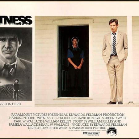 Withness the 1985 film starring Harrison Ford