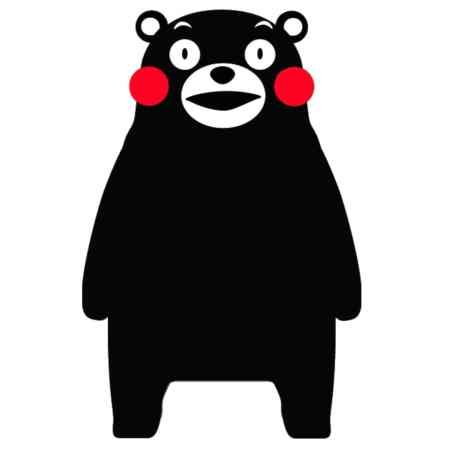 Kumamon the rosy-cheeked Japanese mascot