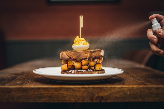 Gourmet chip butty from Caffe Rojano