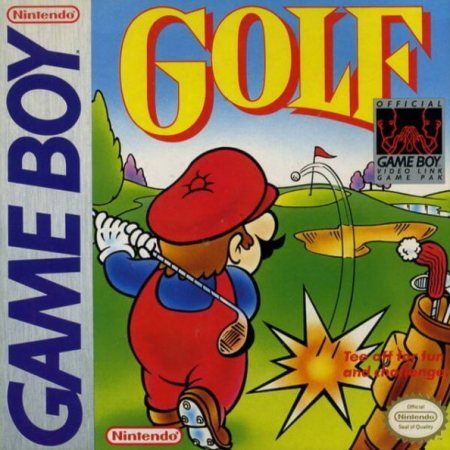 Golf on the Game Boy