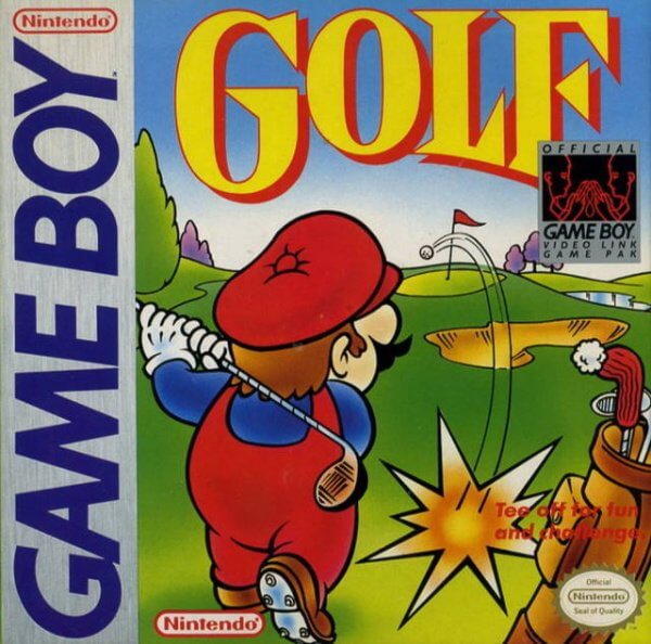 Golf on the Game Boy