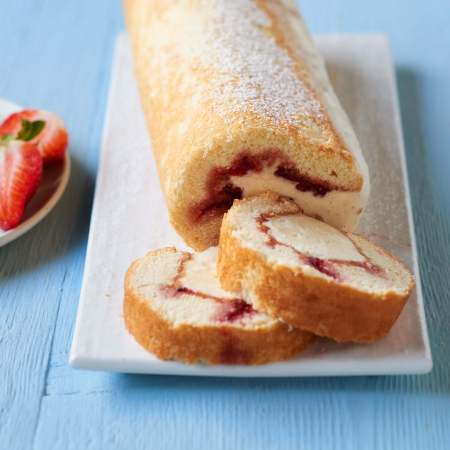 Arctic Roll ice cream dessert