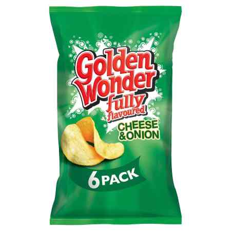 Golden Wonder Cheese and Onion crisps