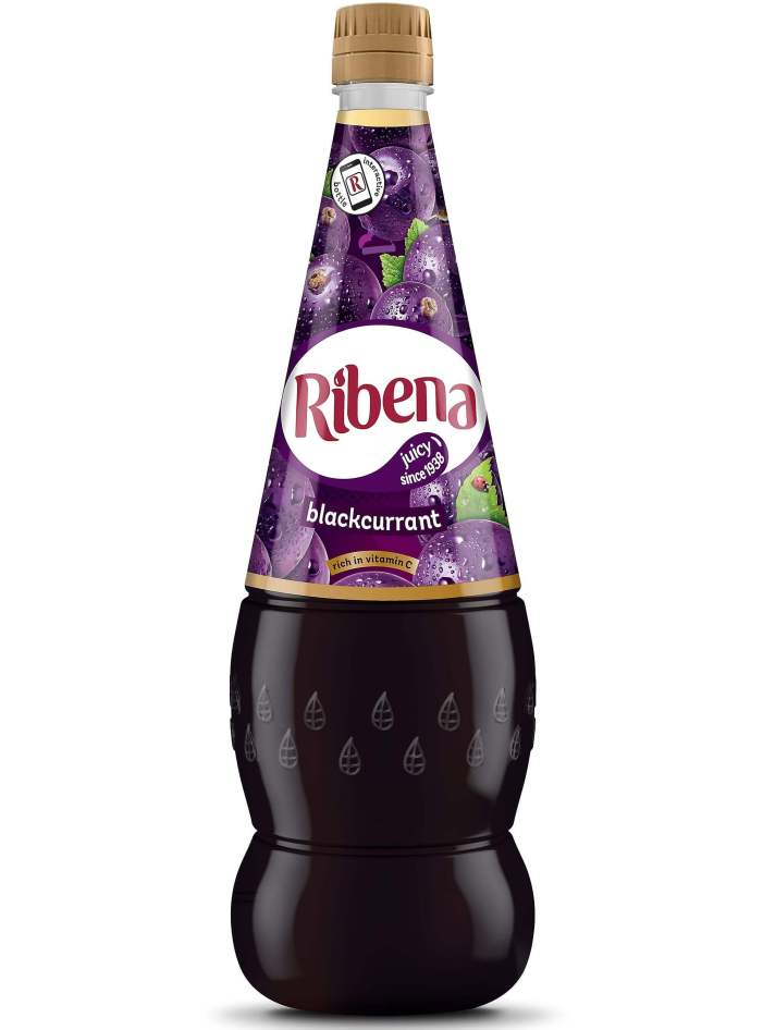 A bottle of Ribena