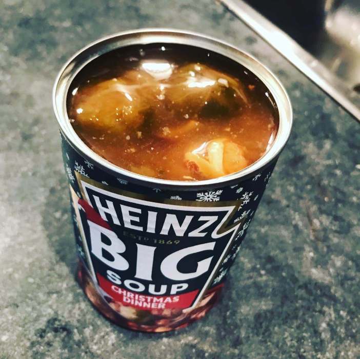Heinz Christmas Dinner Big Soup contents