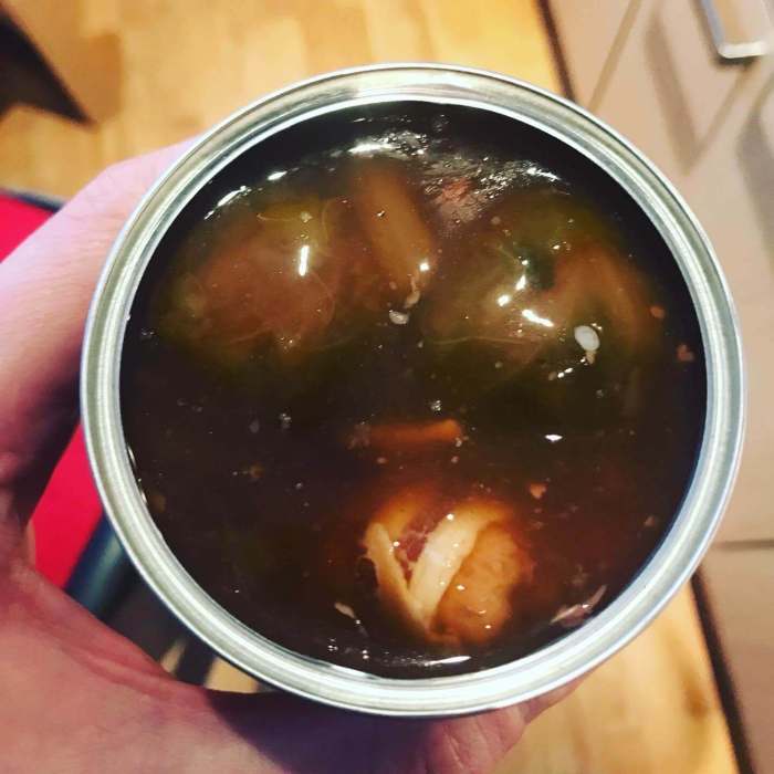 Heinz Christmas Dinner Big Soup in a tin from above