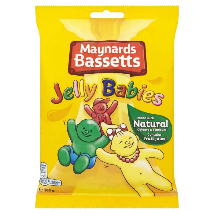 A bag of Bassetts Jelly Babies