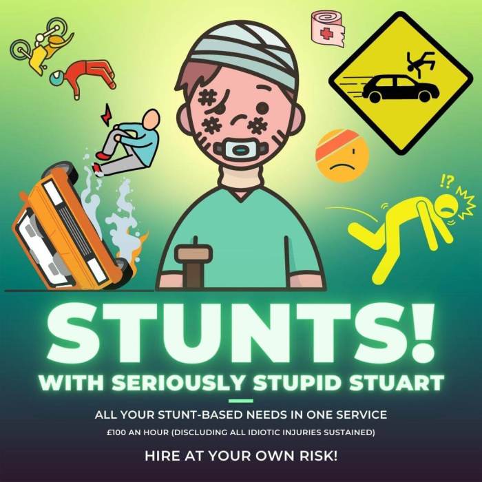 Stunts! With Seriously Stupid Stuart