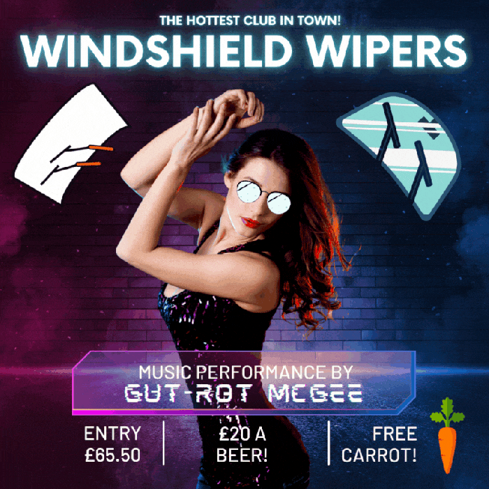 Windshield Wipers is the hottest club in town