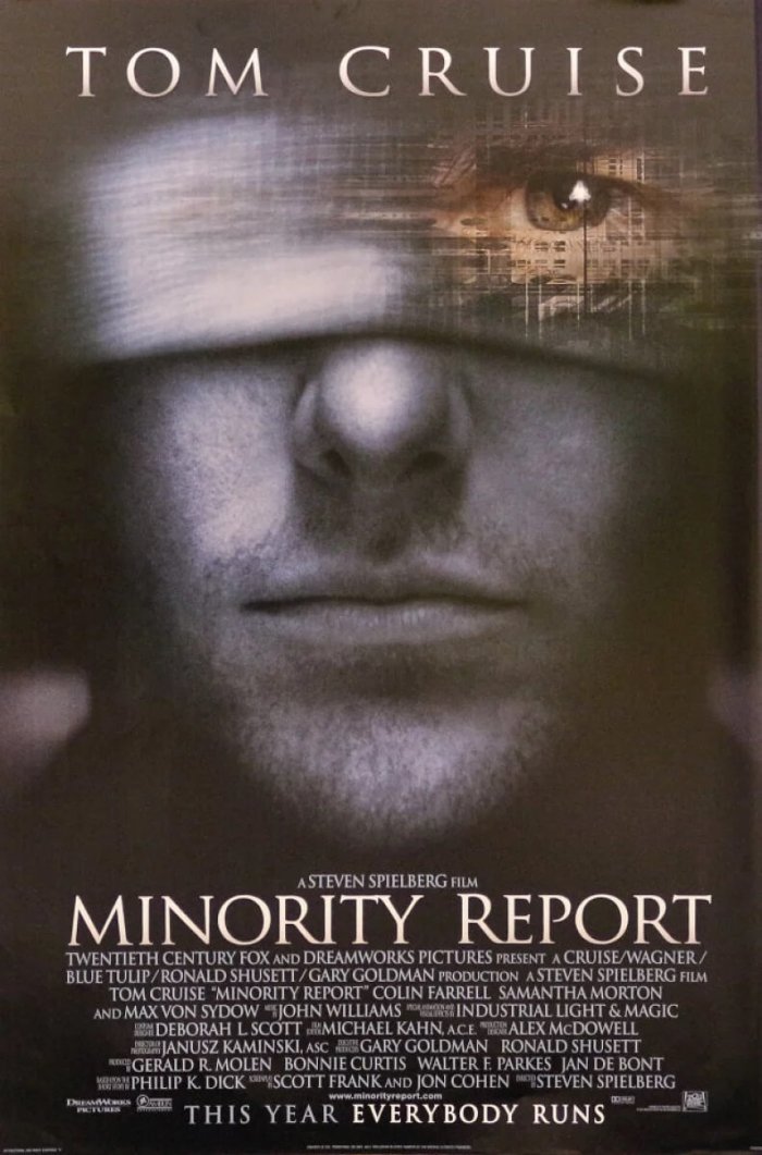Minority Report starring Tom Cruise