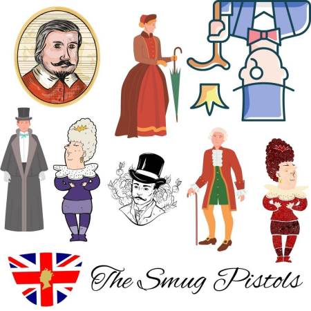 The Smug Pistols with many posh people