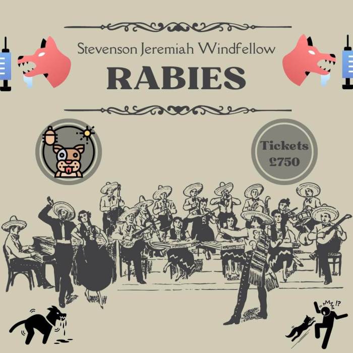 Stevenson Jeremiah Windfellow and the opera Rabies