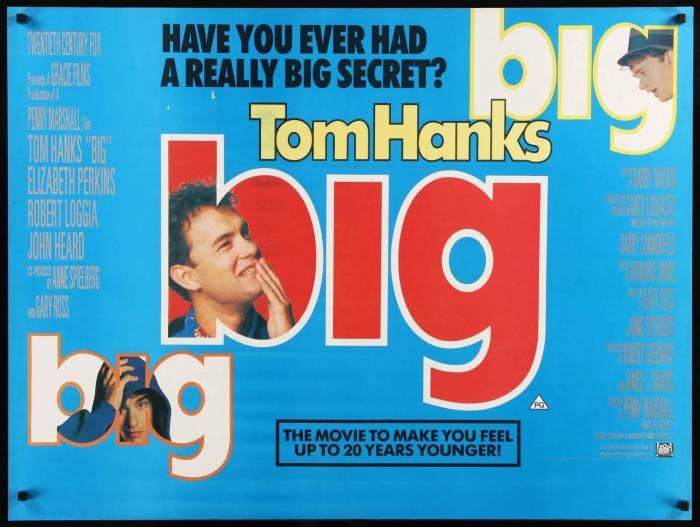 Big the 1988 film with Tom Hanks