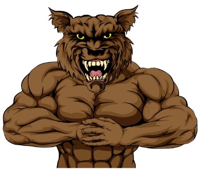 Eric the friendly mascot