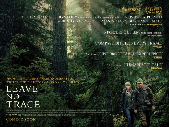 Leave No Trace the 2018 film