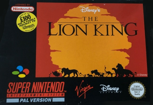 Lion King on the Super Nintendo