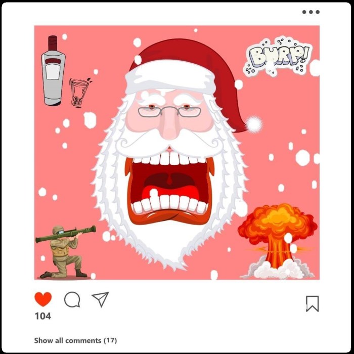 Santa Claus joins social media