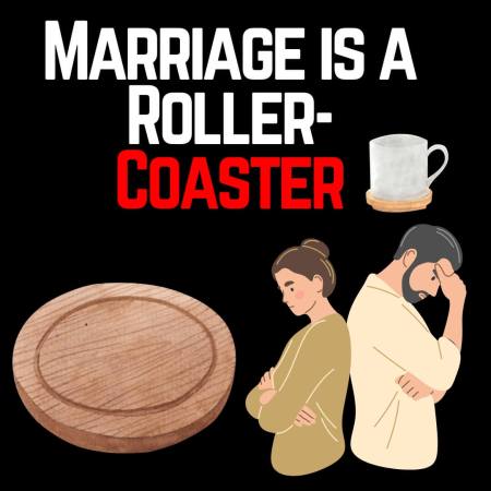 A marriage ruined by drinks coasters