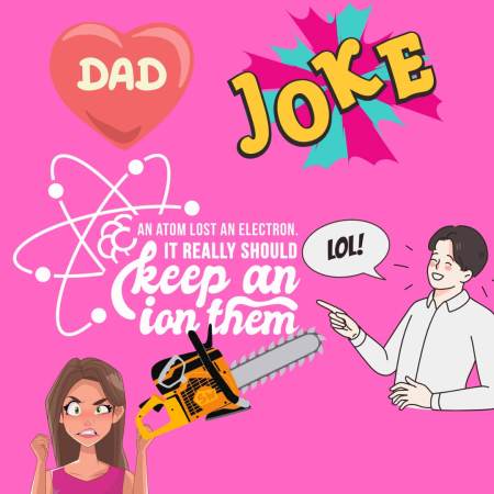 Annoying dad jokes destroy family life