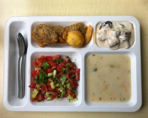 A curious looking ready meal