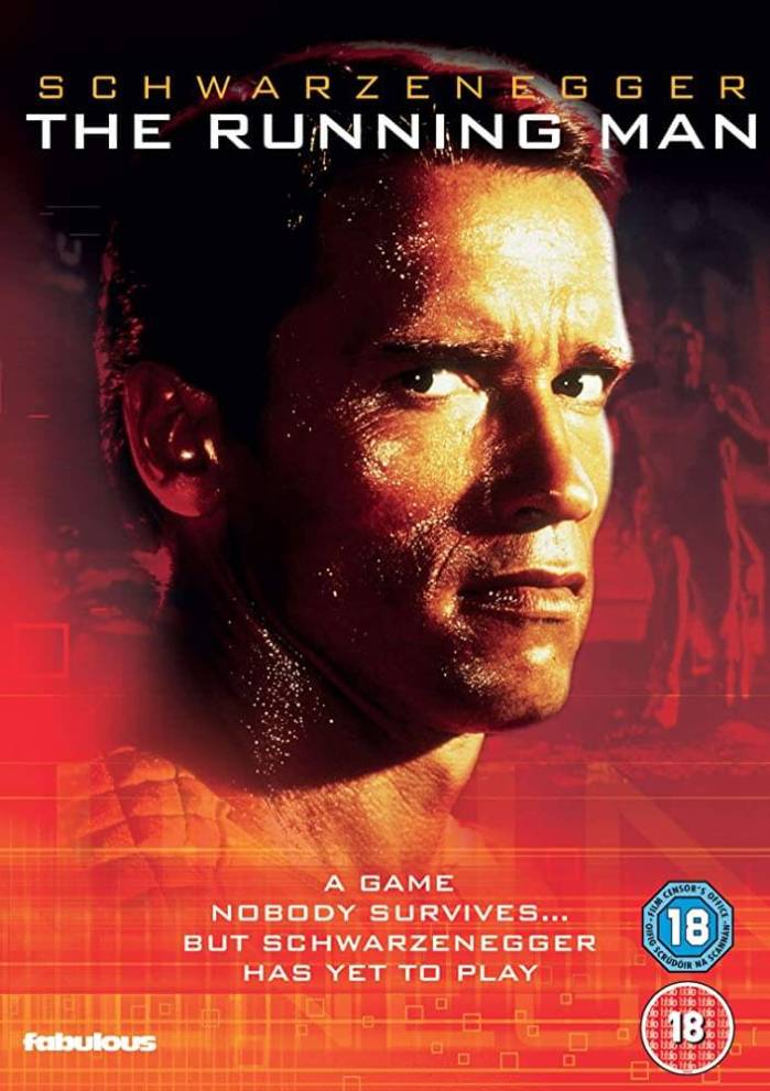The Running Man starring Arnold Schwarzenegger