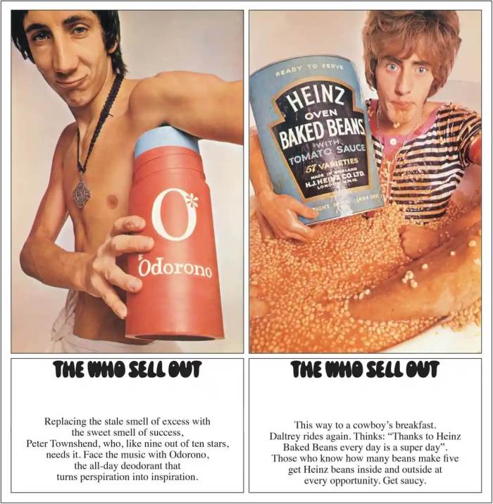 The Who Sell Out album with Odorono the song