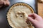 A pie before being baked