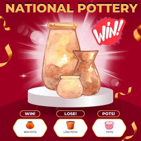 Enter the National Pottery to win pots
