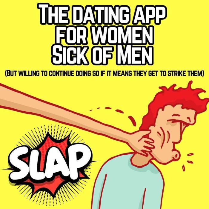 SLAP! The online dating app about slapping jerk men