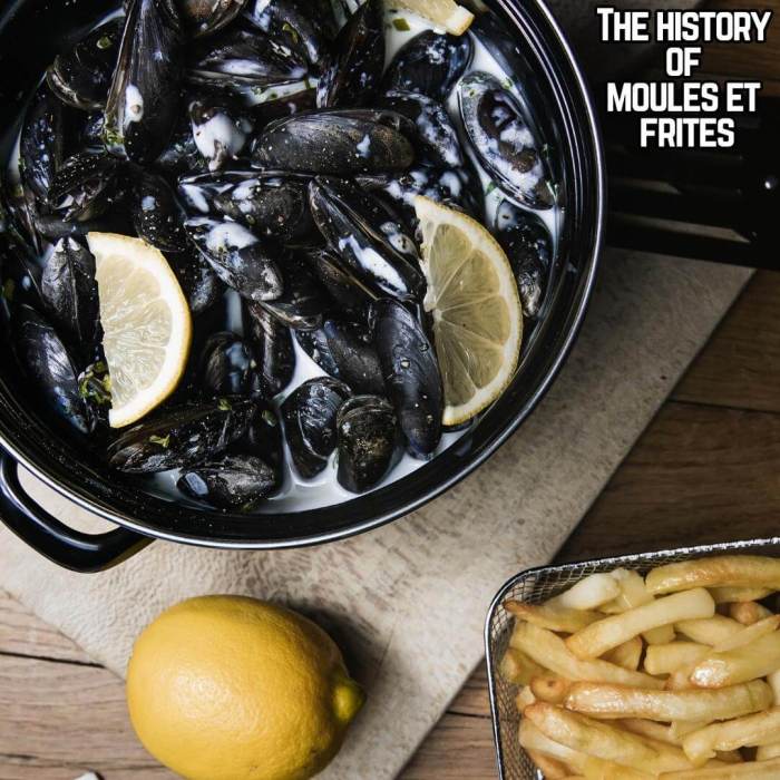 The history of moules et frites