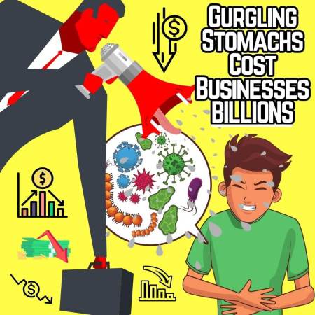 Gurgling stomachs at work cost businesses billions
