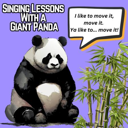 Singing lessons with a giant panda