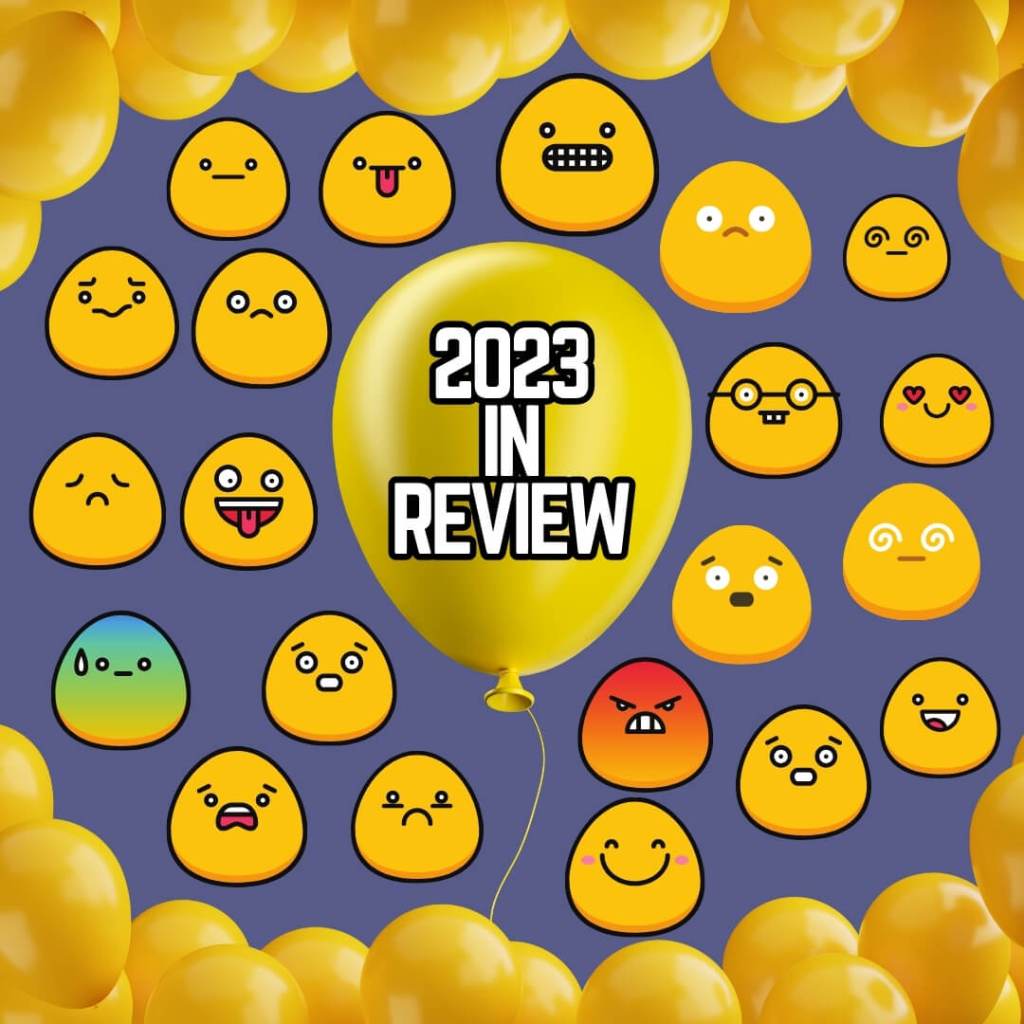Professional Moron's 2023 in review (with lots of yellow)