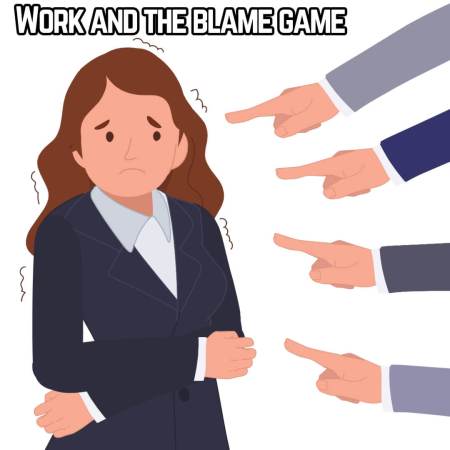 The blame game at work