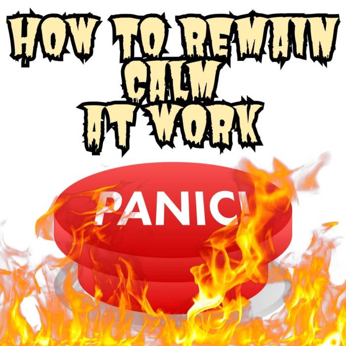 How to keep calm at work guide for employees and employers