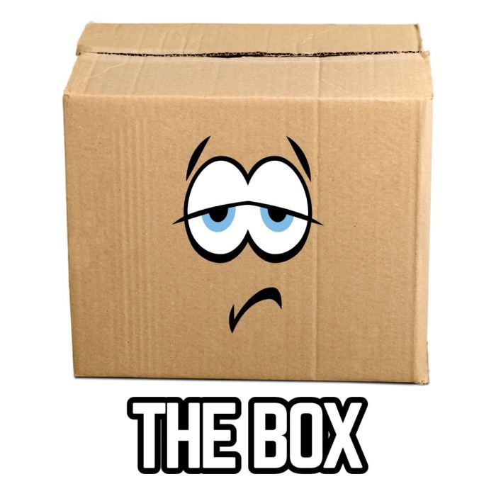 The Box - a short story about a glum cardboard box