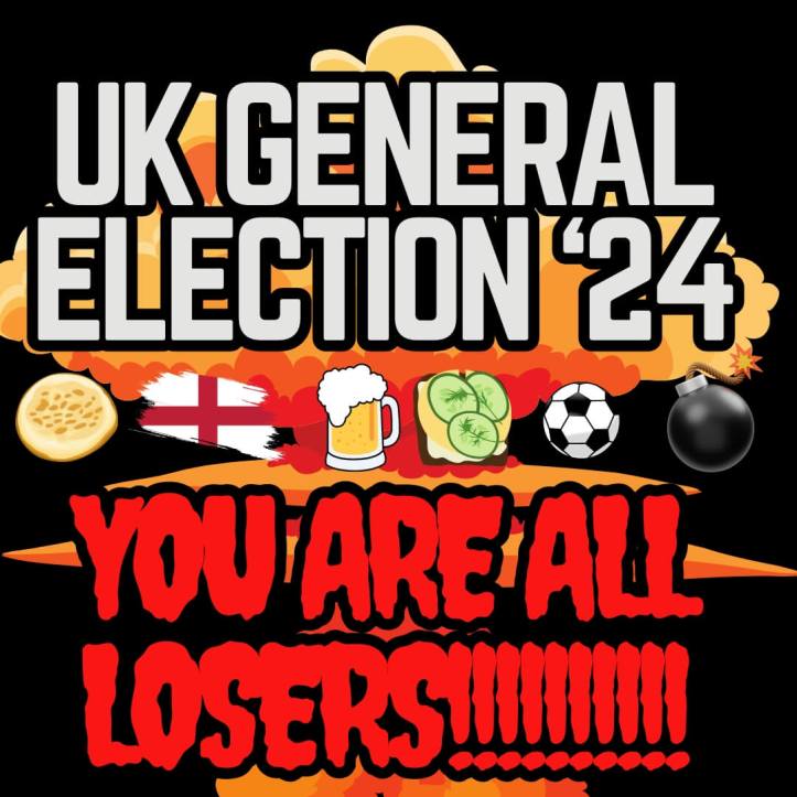 General election 2024 losers and destruction