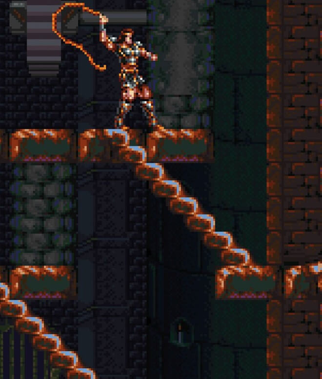 Super Castlevania on the SNES from Bitmap Books' SNES Compendium