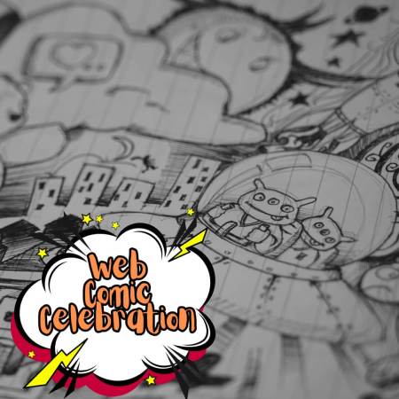 Web Comic special celebrating online art humorists