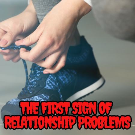 Trainers are the first sign of relationship problems
