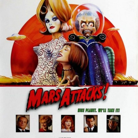 Mars Attacks the 1996 Tim Burton film