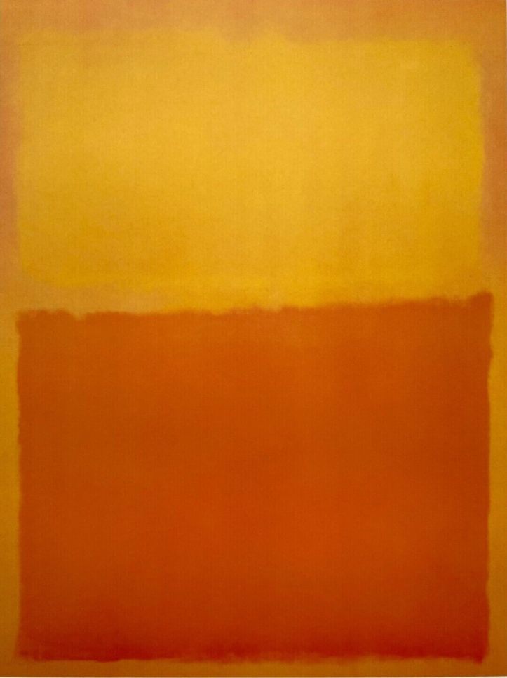 Orange and Yellow by Mark Rothko