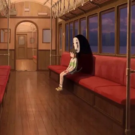 Spirited Away's iconic train scene