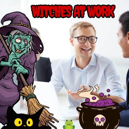 An example of a witch in an office environment