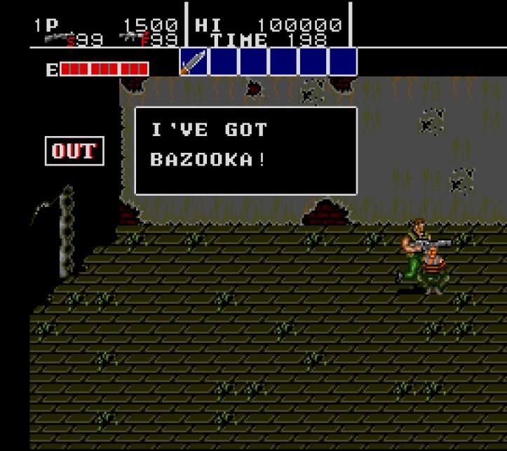 Bloody Wolf I've got bazooka