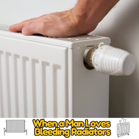 When a man loves bleeding radiators