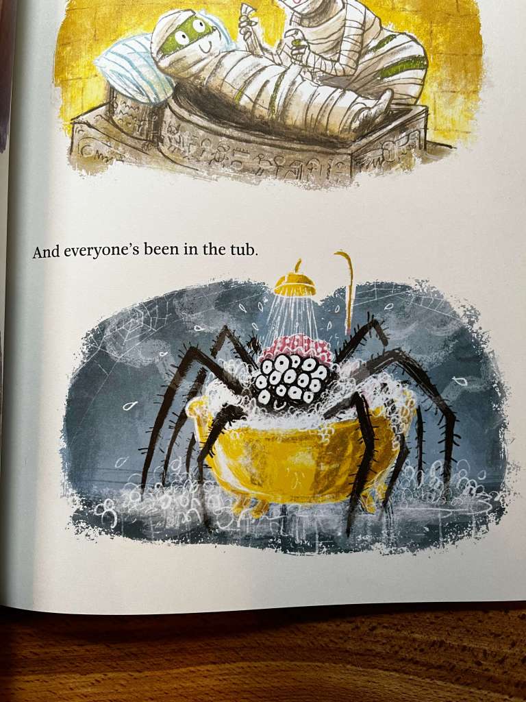 Sleep Tight, Disgusting Blob illustrations (4)