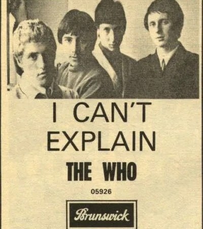 The Who I Can't Explain single