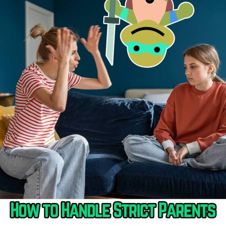 How kids can handle strict parents